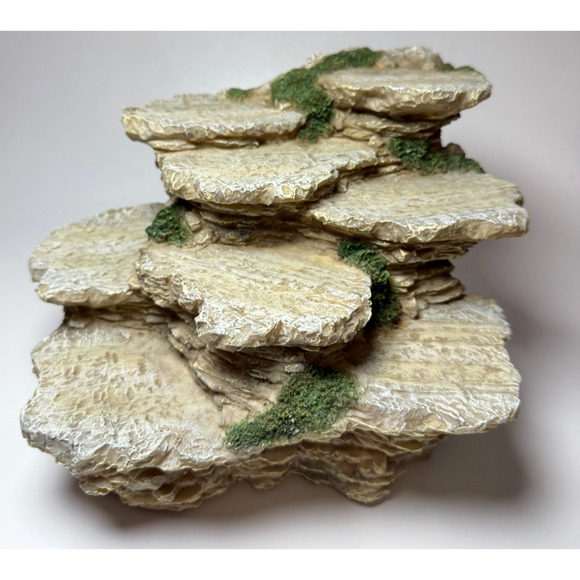 Boyds Bears Faeriessence Displayer Left Side Rock Display for Fairies In the Box - Picture 3 of 5